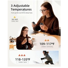 2025 AI Magnetic Hand Warmers Rechargeable 2 Pack,10000mAh Electric Glove Heater