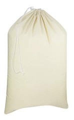 COTTON CRAFT Extra Large Laundry Bags – Heavy Bag / 1 Pack, White