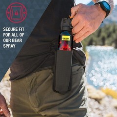 Feloiy Self Defence Spray w/ Holster Bear Attack Deterrent Legal Bear Spray 11oz