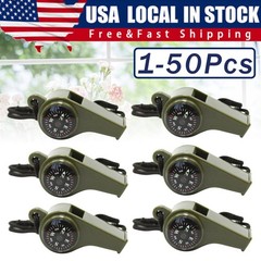1-200 Very Loud Keychain Whistle for Survival, Sports, Hiking, Outdoor Activity
