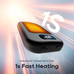 AI Hand Warmers Rechargeable 2 Pack, 3 Heat Levels 2Pack, M3-Black 2Pack