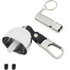 Loud Bear Bell with Silencer | Hiking Accessories | Emergency Whistle & Coppe…