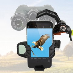 Binoculars and Telescopes Smartphone Mount Adjustable Angle Reliable Grip