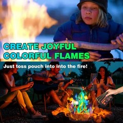 Fire Color Changing Packets Fire Pit Fire Color Packets For Campfire Bonfire Fir