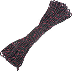 Paracord 550 Parachute Cord 9 Strand, Black, 100FT | 4Mm Paracord Rope, for Maki