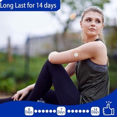 60 Pack Libre 3 Sensor Covers Waterproof Adhesive Patches for Freestyle Glucose