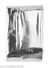 (5) Emergency Mylar Thermal Blankets Space Hiking Survival Disaster First Aid