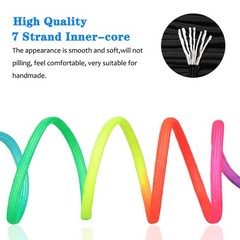 18 Colors 10Feet Paracord Kit- Multifunction Paracord Ropes Combo Craft Kit f…