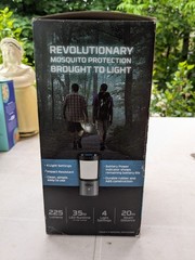 Thermacell Mosquito Repellent Lantern Outdoor 15×15 Zone 225 Lumens 4-Settings