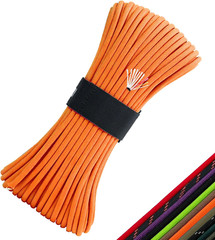 Survival Paracord 550 Fire Paracord Survivor Cord Nlyon Rope 10 Strands US Milit