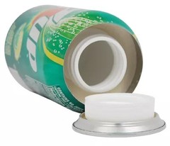 Lemon Lime Soda Can Diversion Safe for Valuables