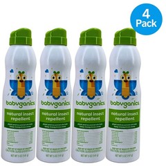 Babyganics Natural Insect Repellent Spray Plant & Essential Oils Mosquito Repell