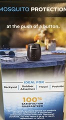 Thermacell Mosquito Repellent Diffuser 20ft Zone 36Hr Refill Dock Sealed