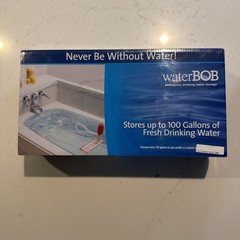 Water BOB Survival Emergency Drinking Fresh Water Storage 100-Gallons Kit SEALED