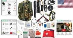 All-in-One Survival Kit for Camping & Hiking