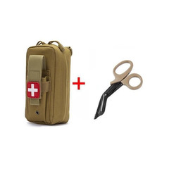For use in IFAK trauma first aid tool storage bags and MOLLE first aid kits