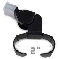 Finger Grip Whistle Loud Two-Tone Whistles for Sports Athletic Contest