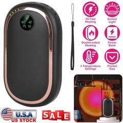 Rechargeable Hand Warmer Electric Hand Heater Portable Reusable Pocket Warmer Po