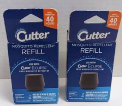 2X Cutter Mosquito Repellent 40-Hour Refill Use w/ Cutter Eclipse Zone Mosquito