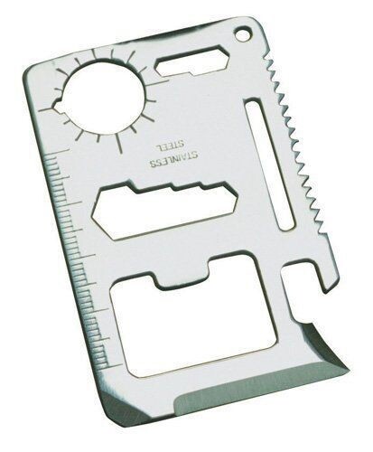 11 Function Survival Tool Camping & Hiking Emergency Gear Doomsday Prep Tools