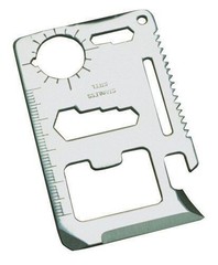 11 Function Survival Tool Camping & Hiking Emergency Gear Doomsday Prep Tools