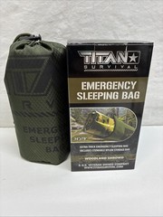 Titan Survival Emergency Sleeping Bags 36” X 78”