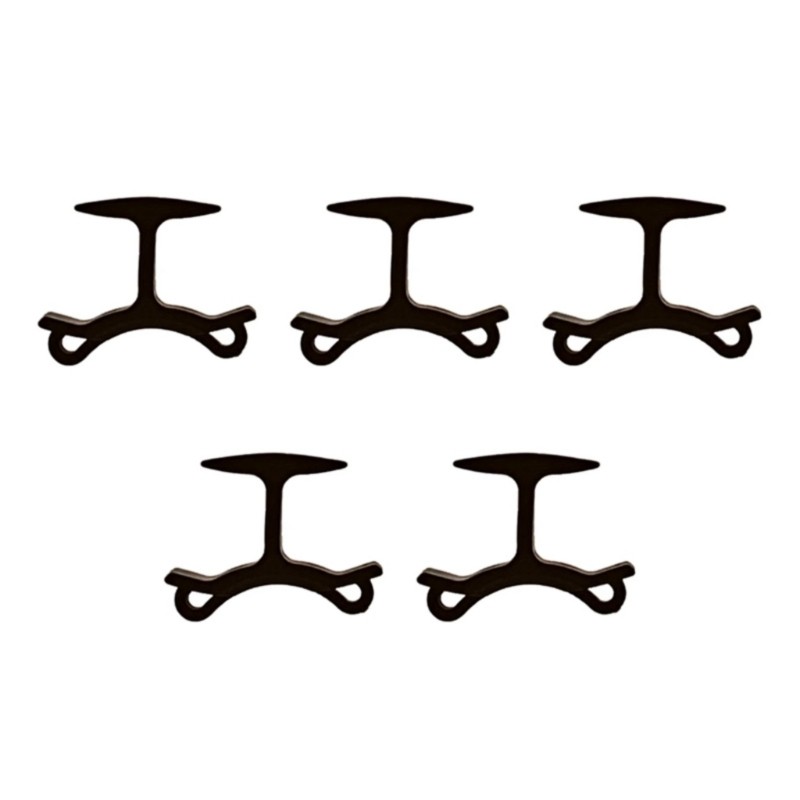Pack of 5 Convenient Whistle Clips for Sports Referees to Enhances Efficiency
