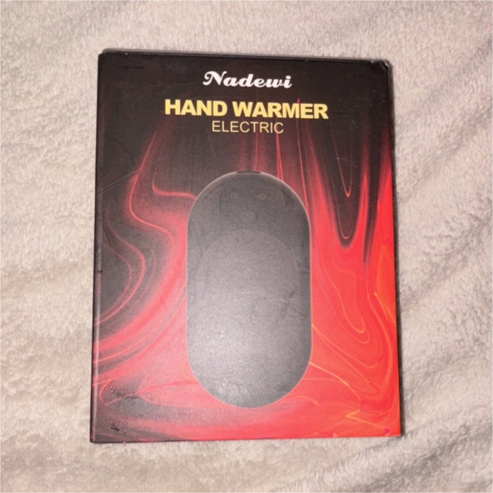 Nadewi Electric Hand Warmer AOY-702 2 Pack Rechargeable Portable Gray Detachable
