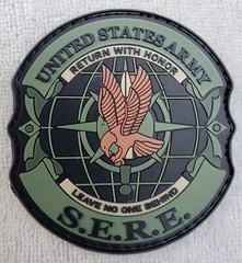 US ARMY SERE SURVIVAL EVASION RESISTANCE ESCAPE PATCH BUG OUT BAG SURVIVAL KIT