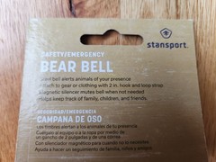 Stansport Bear Bells Lot of 6 NWT Hiking Camping Hunting Riding Trail Safety