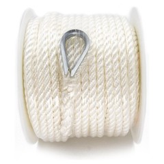 3/8″x100ft Braided Nylon Anchor Line Marine Boat Dock Mooring Rope Gear