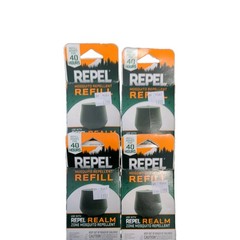 Repel Realm Zone Mosquito Repellent Refills – Refill 4 Pack Bundle Lot BRAND NEW