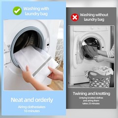 RICHERI Mesh Laundry Bags, Wash X-Small 10*12in*4pcs, Fine