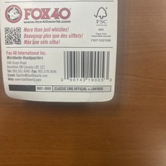 Fox 40 Classic CMG Whistle Official Coach Safety Alert Rescue