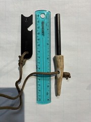 Antler Handle Ferrocerium (Ferro) Rod & Striker – «Fire Kit» Survival (#345)