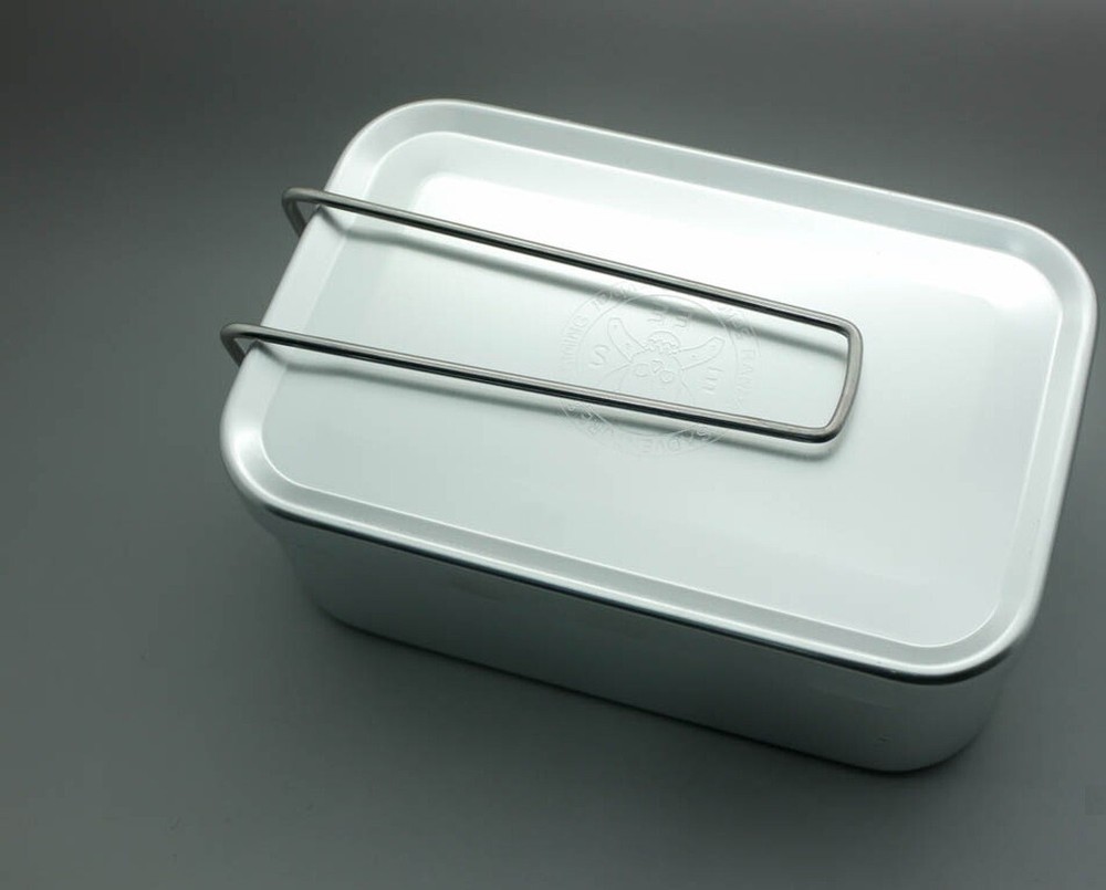 ESEE Mess Tin Survival And First Aid Kit Container With Folding Handle And Lid