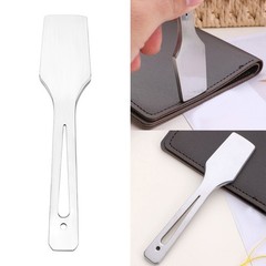 Stainless Steel Leather Edging Smoothing Tool Leather Stitching Line Flattener