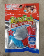 Mosquito/Insect Bug Repellent Wristbands – Red/White/Blue Patriotic – 10 Count