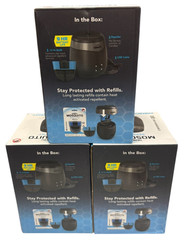 LOT OF 3-Thermacell E-90 Mosquito Repellent E-Series Rechargeable Repeller