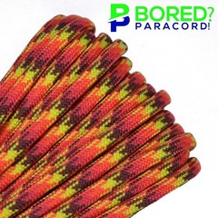 Fireball – 100 FT – 550 Paracord Rope 7 strand Parachute Cord
