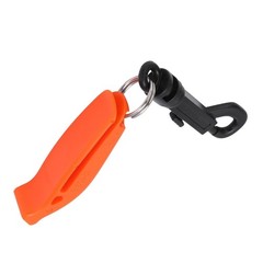 Emergency Whistle Dual Frequency Multifunctional Orange Safety Warning Whistle