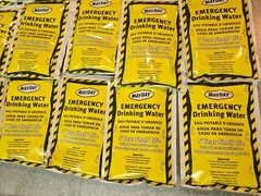 20 Mayday Emergency Drinking Water Pouches Survival bug-out-bag disaster kit