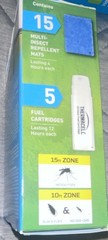 Thermacell Multi-Insect Repellent Refills Odorless 60hr Mosquito Black Fly
