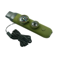 Camping Navigation Tool Built-in Whistle LED Navigation Light Neck Lanyard