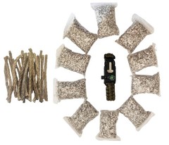 Fire Starter Kit with 10 Bags Magnesium Shavings + 5-in-1 Survival Tool + Opt…