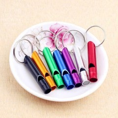 1Pc Metal Multifunction Whistle Mini Emergency Hiking E Survival Whistle O2Z4 BK