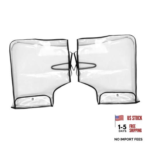 Oversized Waterproof Motorcycle Handlebar Cover – Windproof Mittens