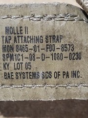 US Army MOLLE Tactical Assault Panel (TAP) parts NSN 8465-01-F00-8573