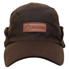 Hills Hats / The Game Oilskin Flap Cap / NWT / Made in New Zealand
