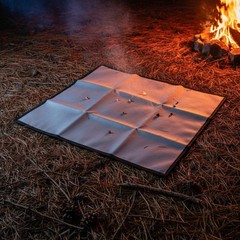 Tent Cooking Mat Easy Cleanup Fireproof Cooking Mat Foldable for Outdoor Meal